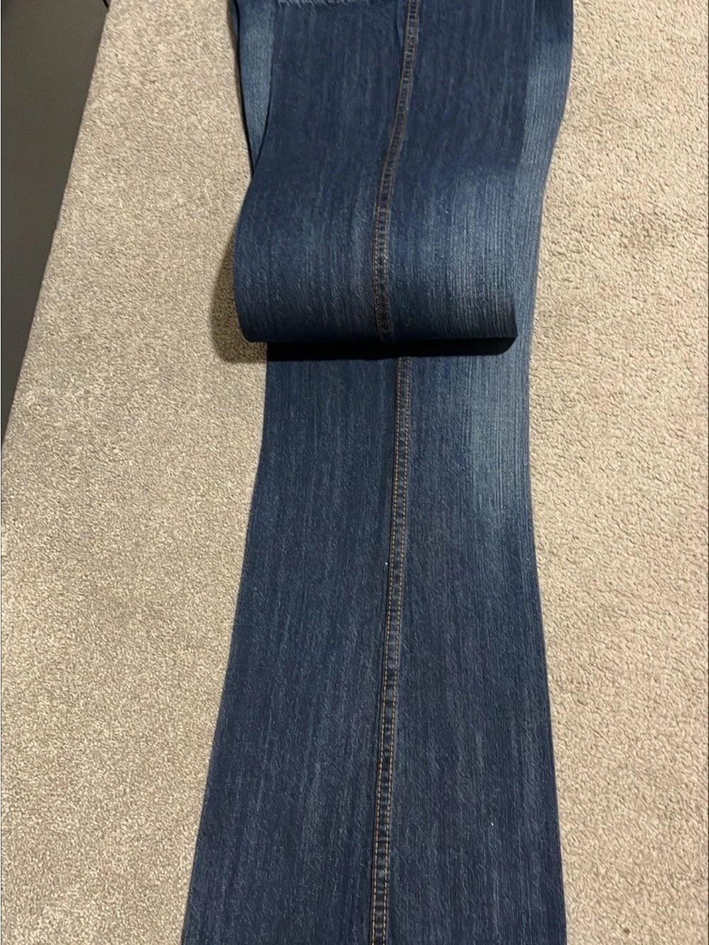 Stetson Women's Boot-Cut Jeans in Dark Blue Denim Sz 12 - Picture 5 of 6